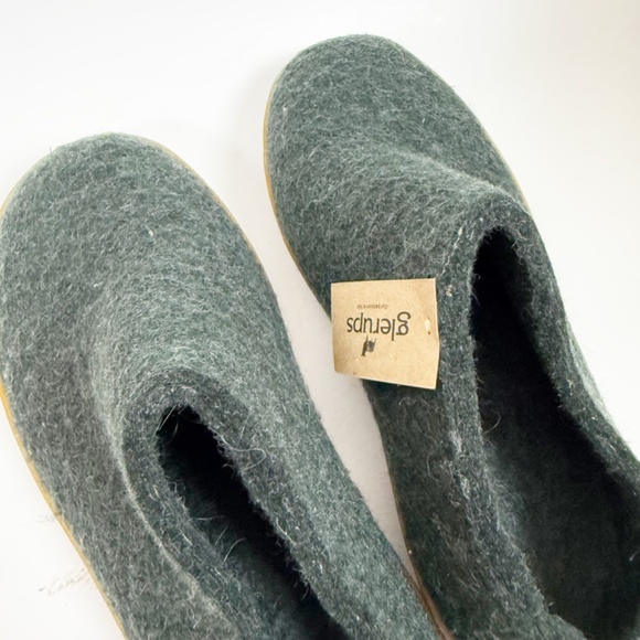 Glerups Shoe Natural Rubber Sole Honey Forest Slippers Size 38 - Picture 5 of 7